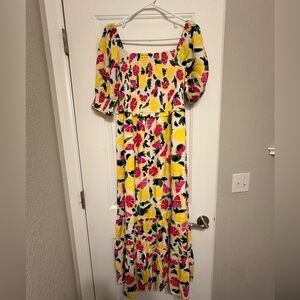 Steve Madden Maxi Citrus Dress